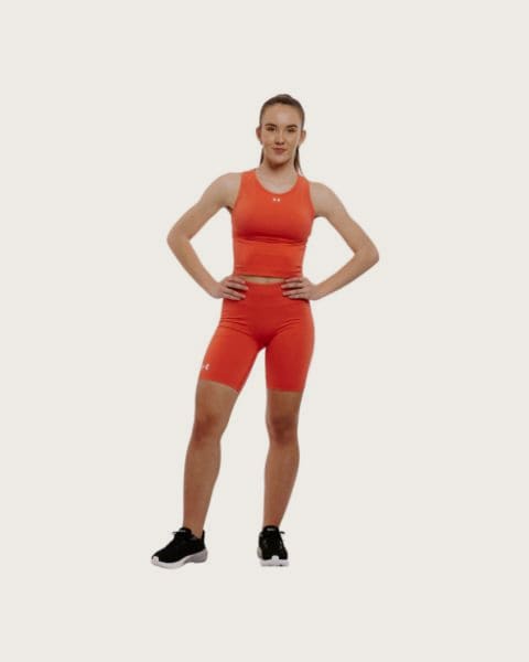 Dámske tréningové kraťasy UNDER ARMOUR UA Train Seamless Short-PNK