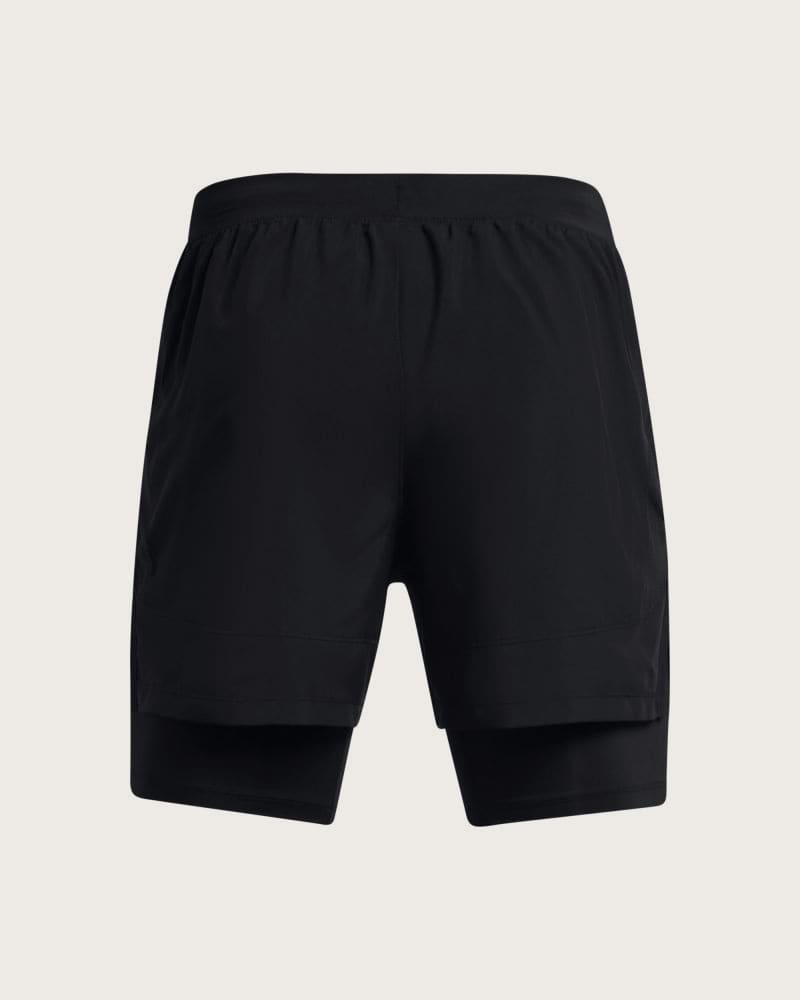 Pánske tréningové kraťasy UNDER ARMOUR UA LAUNCH 5 inch 2-IN-1 SHORTS-BLK – fotka 6