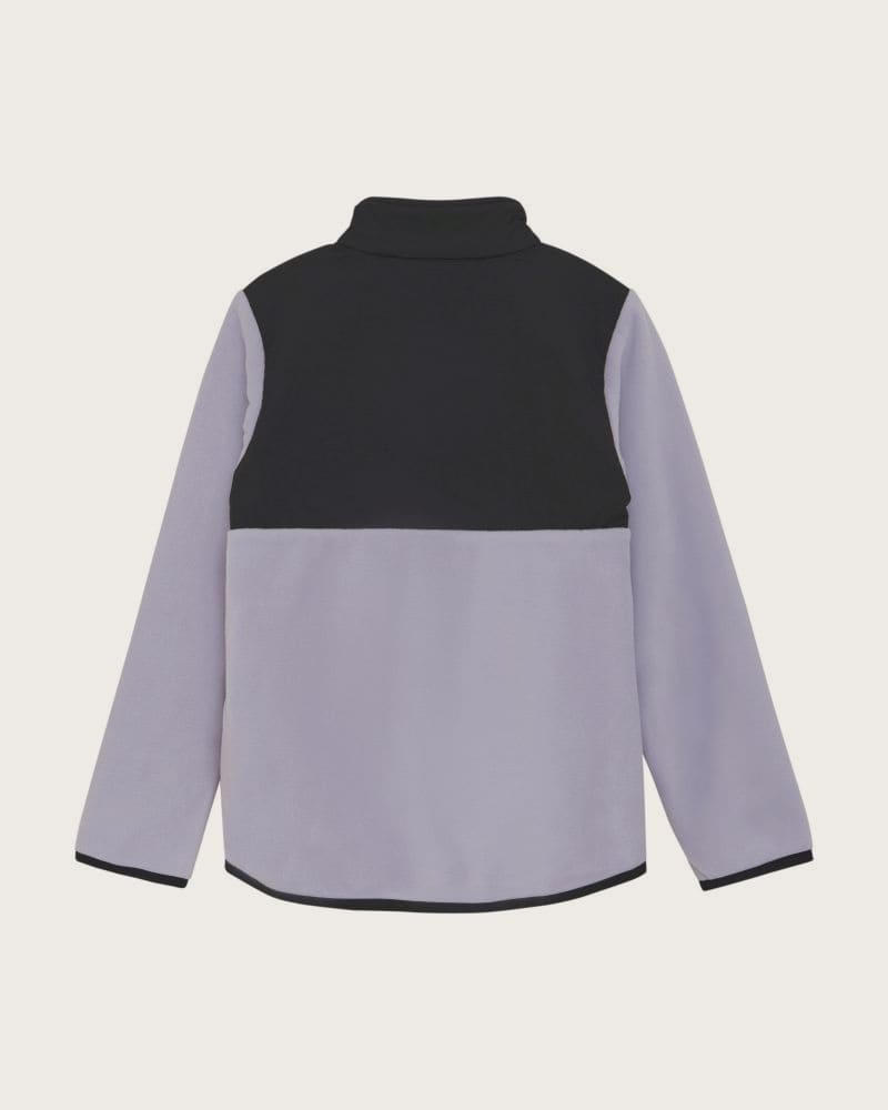 Dievčenská flisová mikina so zipsom COLOR KIDS Fleece Jacket -741809.6053-Languid Lavender – fotka 2