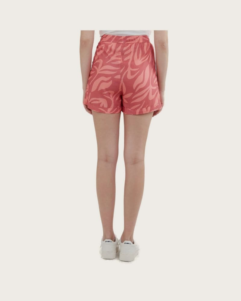 Dámske nohavice FUNDANGO Carla Shorts-353-hibiscus – fotka 3