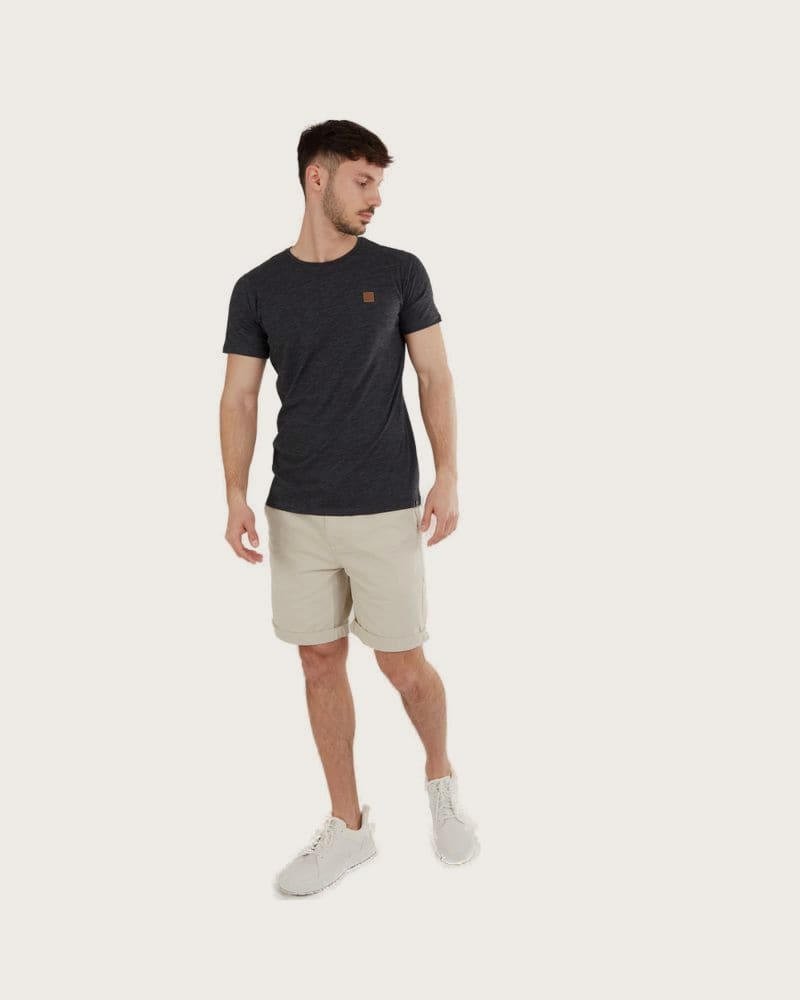 Pánske kraťasy FUNDANGO North Shore Chino Shorts-610-sand – fotka 3