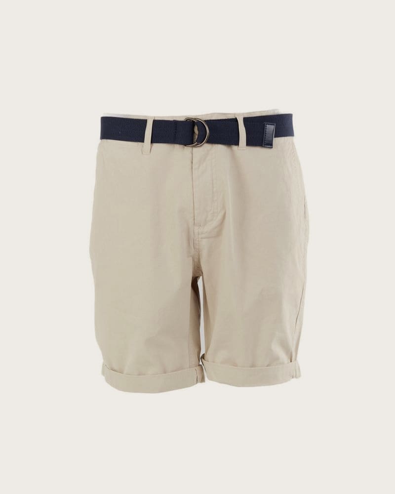 Pánske kraťasy FUNDANGO North Shore Chino Shorts-610-sand – fotka 4
