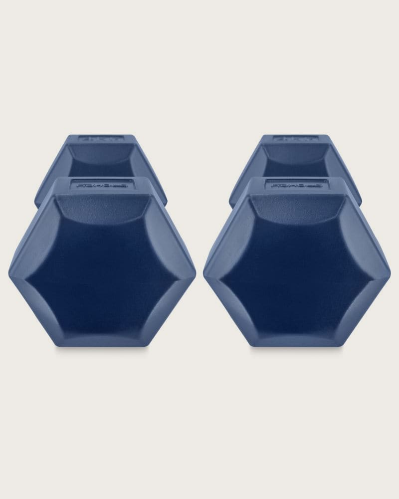 Set závažia SPOKEY MONSTER DARK BLUE HEXA 2x 4 kg – fotka 2