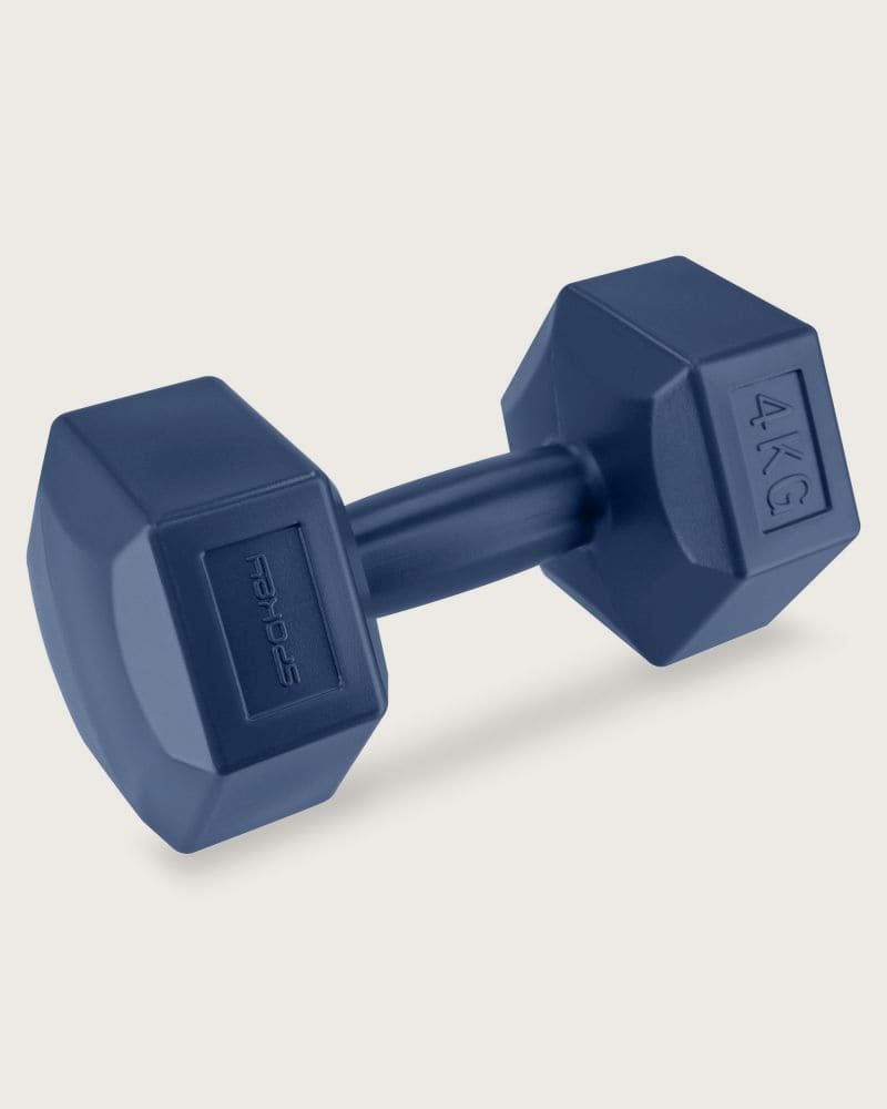 Set závažia SPOKEY MONSTER DARK BLUE HEXA 2x 4 kg – fotka 4
