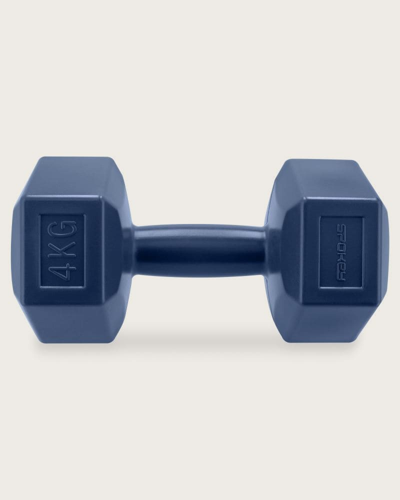 Set závažia SPOKEY MONSTER DARK BLUE HEXA 2x 4 kg – fotka 5