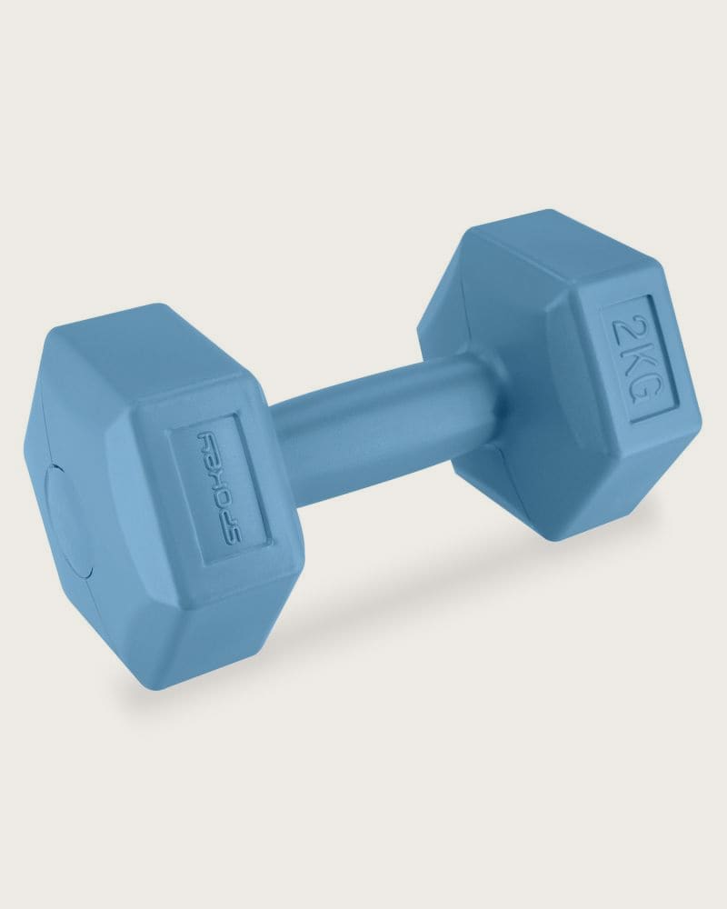 Set závažia SPOKEY MONSTER BLUE HEXA 2x 2 kg – fotka 5