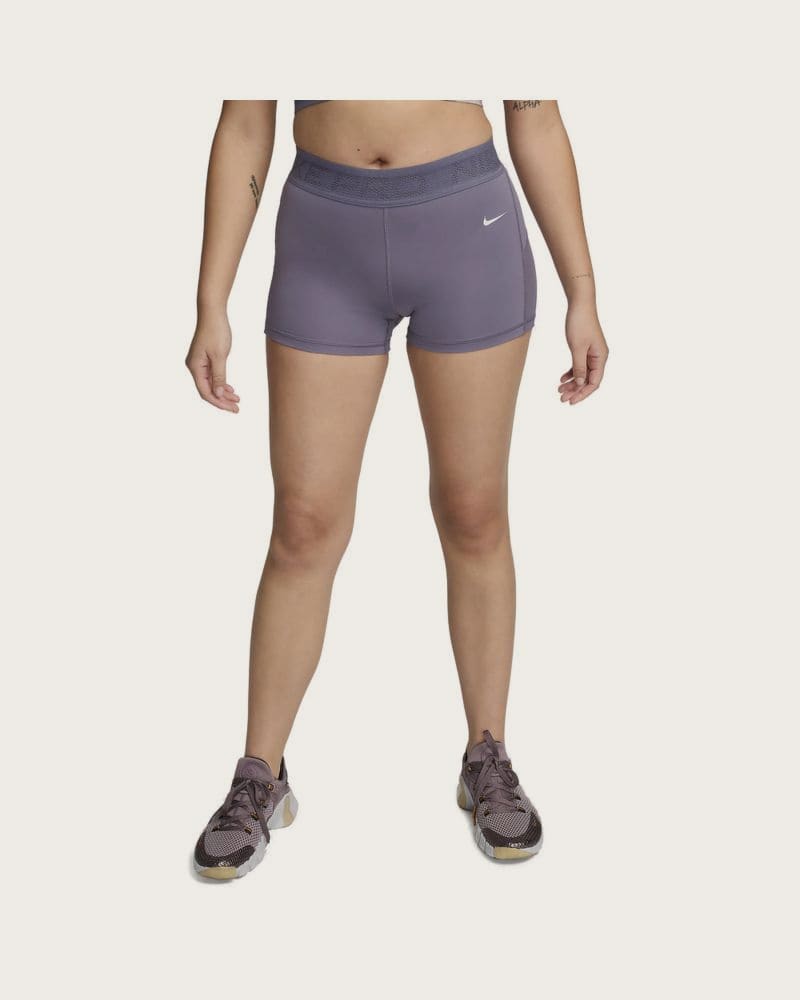 Dámske tréningové kraťasy NIKE W NP DF MR 3IN MESH SHORT-509 DAYBREAK WHITE – fotka 3