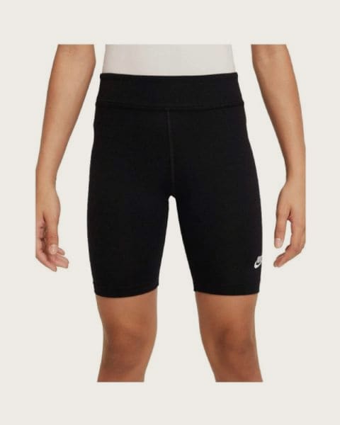 Dievčenské tréningové kraťasy NIKE G NSW 7 IN BIKE SHORT-DX5066-010-black