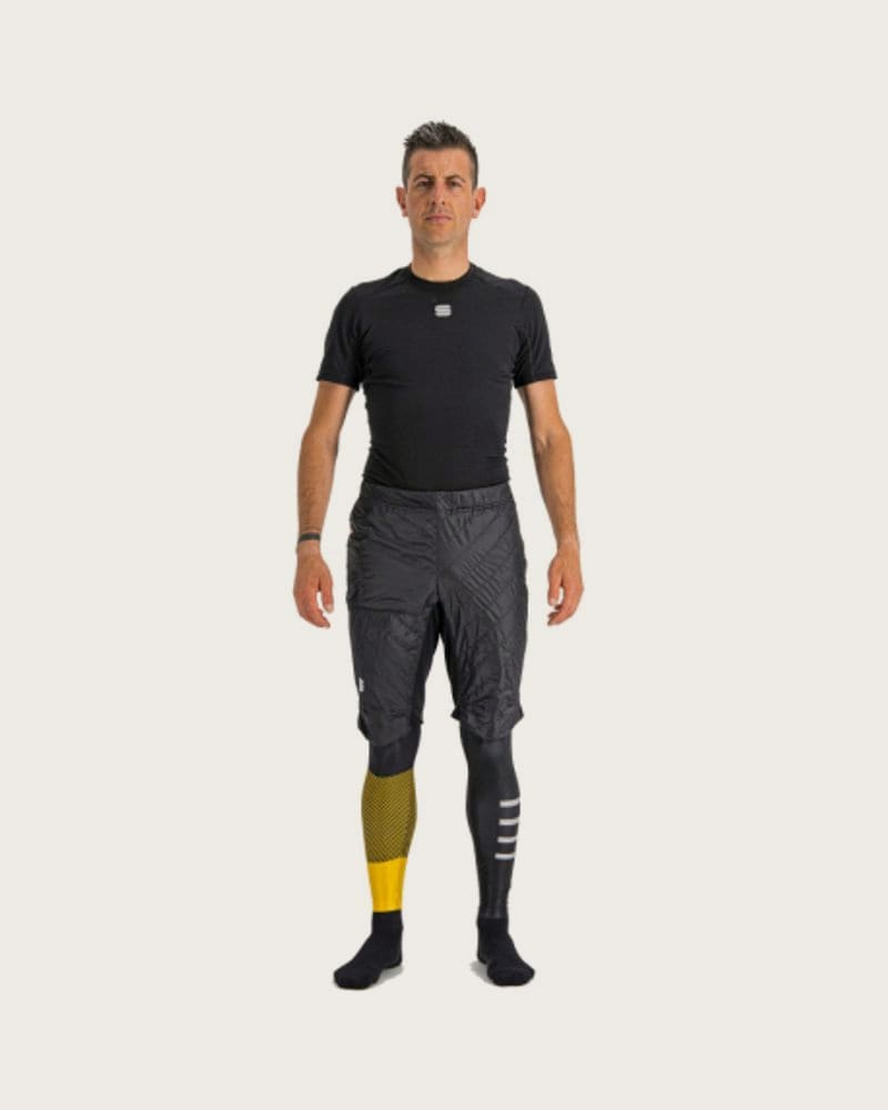 Pánske zateplené bežecké kraťasy SPORTFUL Rythmo over short, black