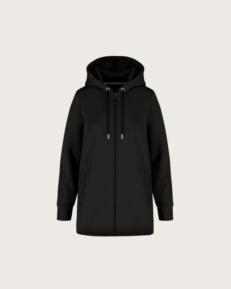 Dámska zateplená mikina so zipsom VOLCANO B-FLOFI-700-BLACK – fotka 4