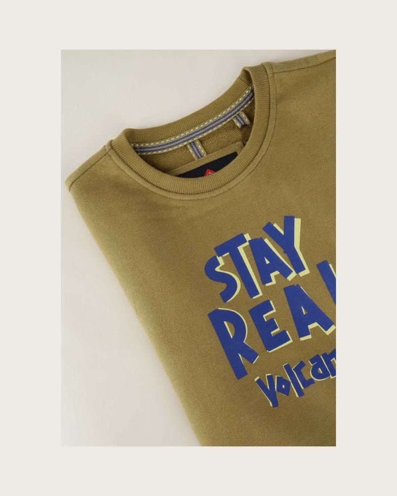 Chlapčenská mikina VOLCANO B-ANDY JUNIOR 306 OLIVE – fotka 6