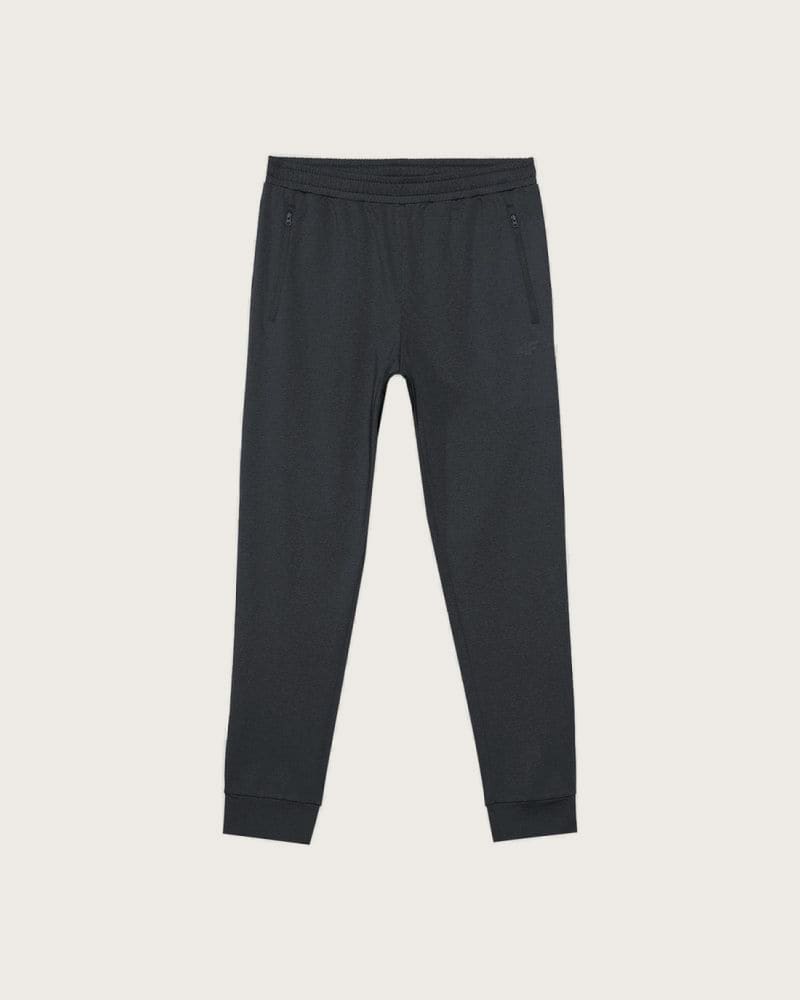 Pánske zateplené tepláky 4F TROUSERS FNK-WAW24TFTRM681-22M-ANTHRACITE MELANGE – fotka 4