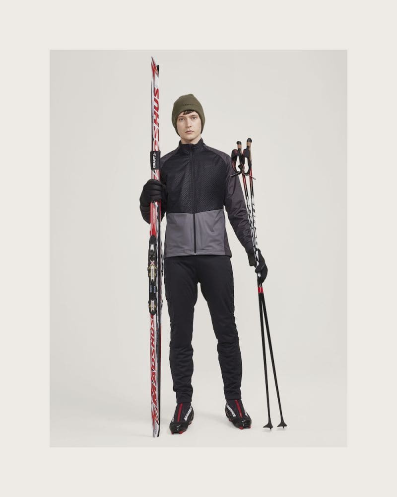 Pánske zateplené bežecké legíny CRAFT STORM BALANCE TIGHTS M-999000-Black – fotka 5