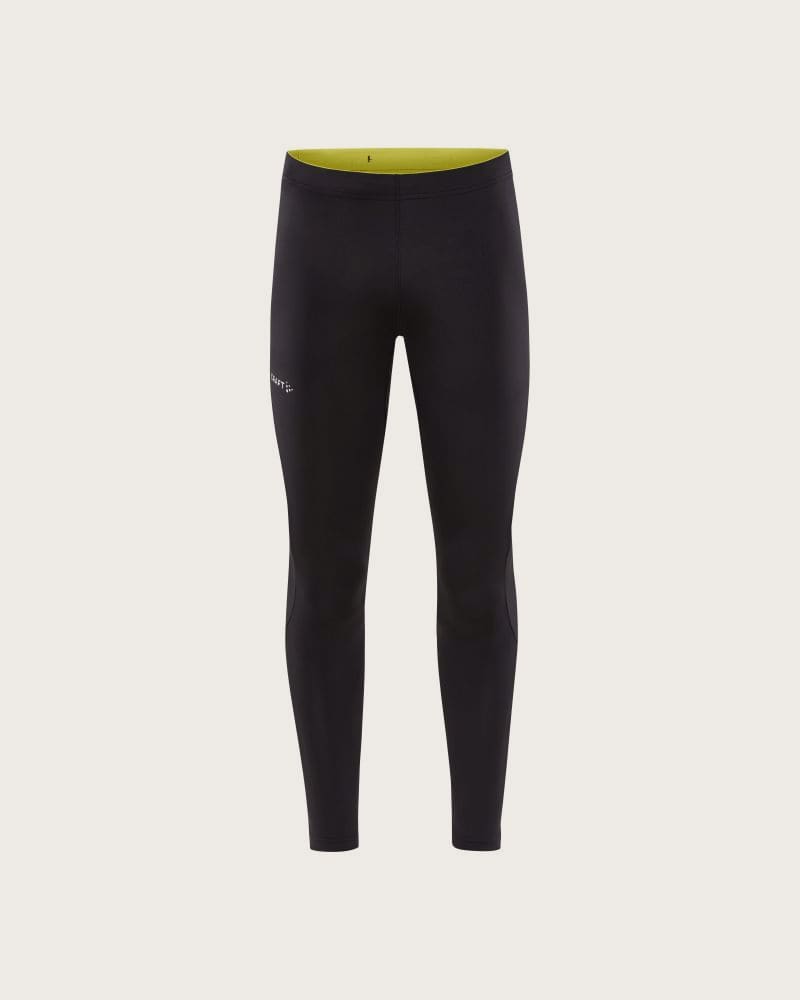 Pánske bežecké zateplené legíny CRAFT ADV ESSENCE ZIP TIGHTS 2 M-999000-Black – fotka 6