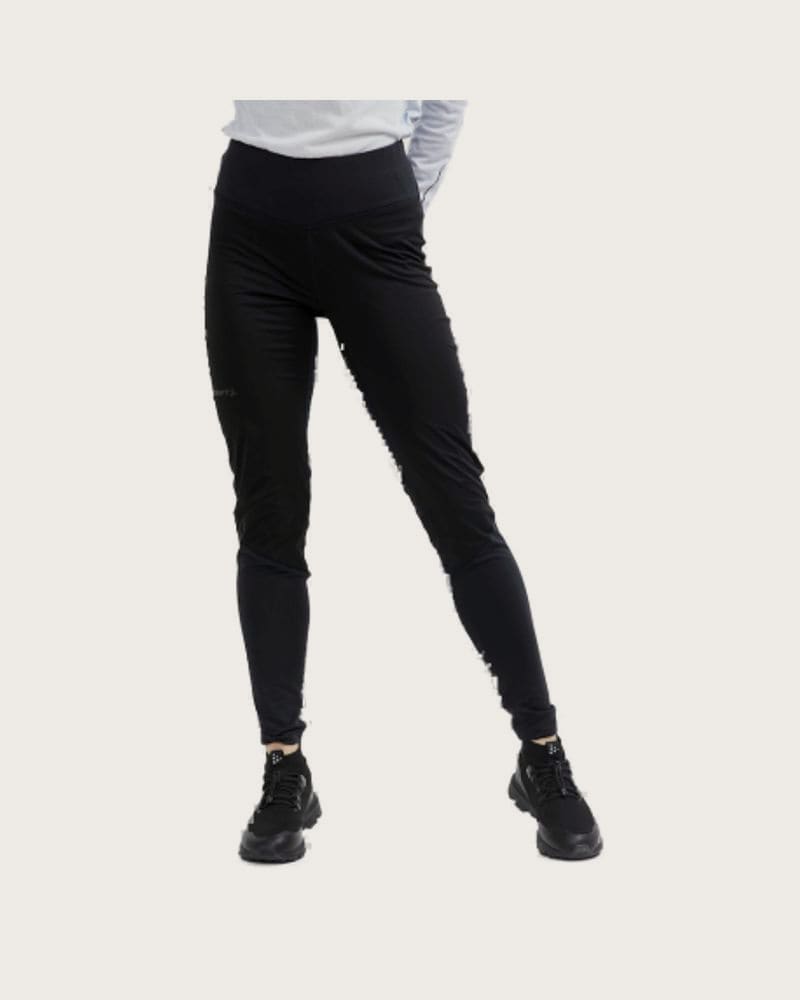 Dámske bežecké zateplené legíny CRAFT ADV SUBZ WIND TIGHTS 2 W-999000-Black
