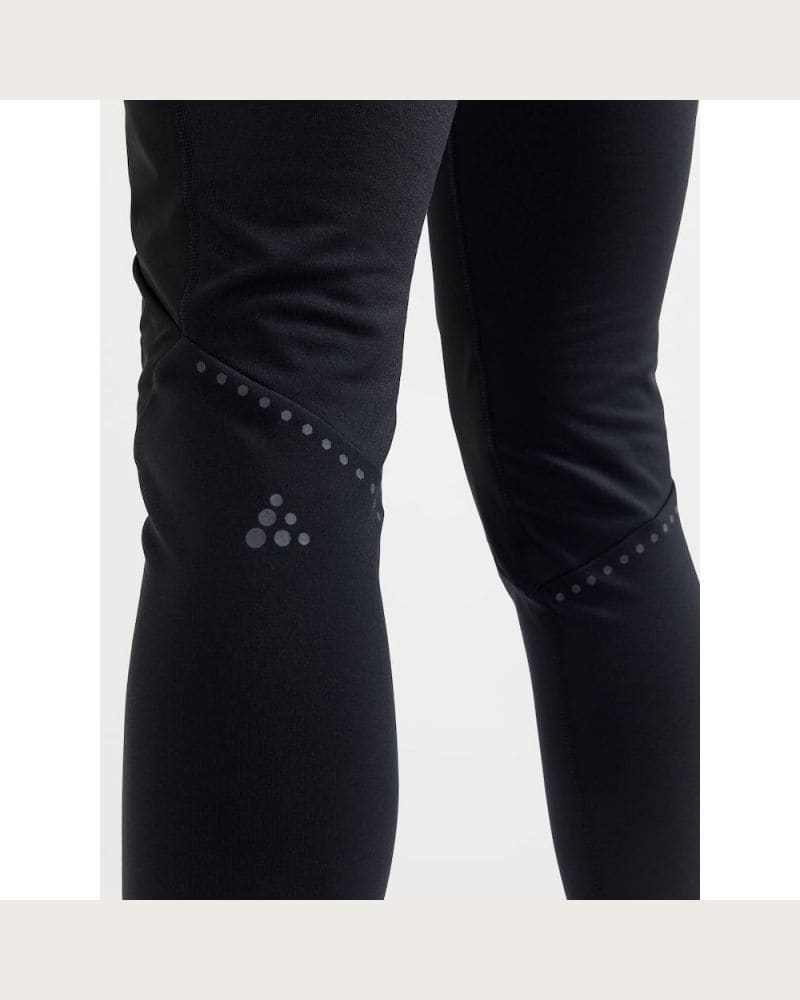 Dámske bežecké zateplené legíny CRAFT ADV SUBZ WIND TIGHTS 2 W-999000-Black – fotka 5