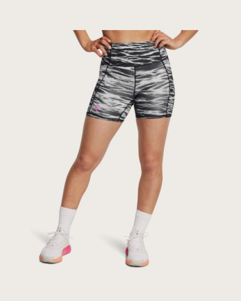Dámske tréningové kraťasy UNDER ARMOUR Lets Go BTB Middy Pt-BLK