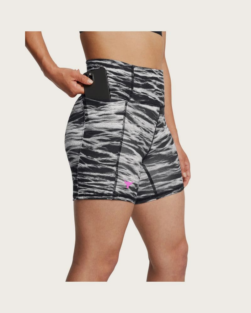 Dámske tréningové kraťasy UNDER ARMOUR Lets Go BTB Middy Pt-BLK – fotka 2