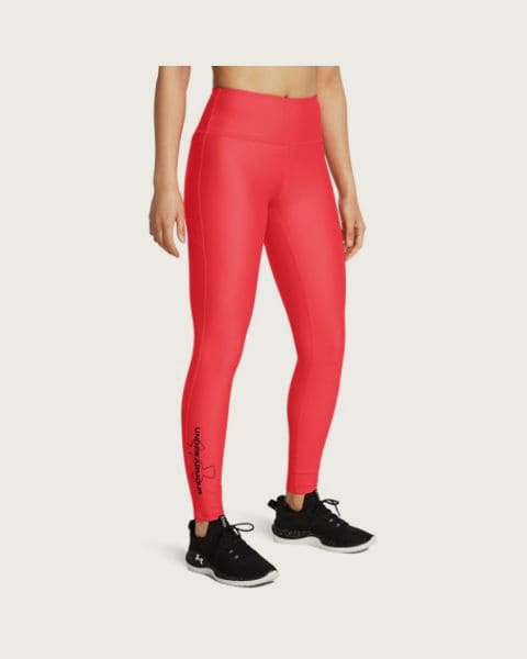 Dámske legíny UNDER ARMOUR Tech Branded Legging-RED
