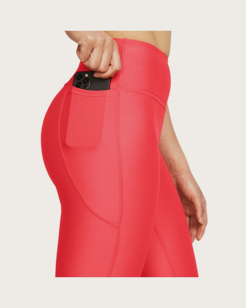 Dámske legíny UNDER ARMOUR Tech Branded Legging-RED – fotka 2