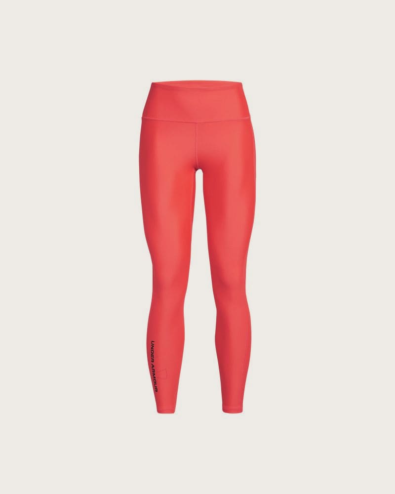 Dámske legíny UNDER ARMOUR Tech Branded Legging-RED – fotka 5