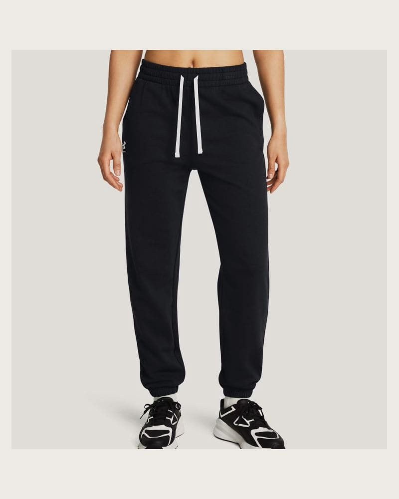 Dámske tepláky UNDER ARMOUR UA Rival Terry Jogger - BLK – fotka 2