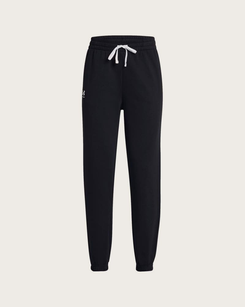 Dámske tepláky UNDER ARMOUR UA Rival Terry Jogger - BLK – fotka 6