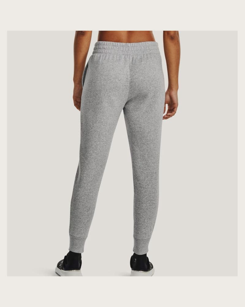 Dámske zateplené tepláky UNDER ARMOUR UA Rival Fleece Jogger-GRY – fotka 3