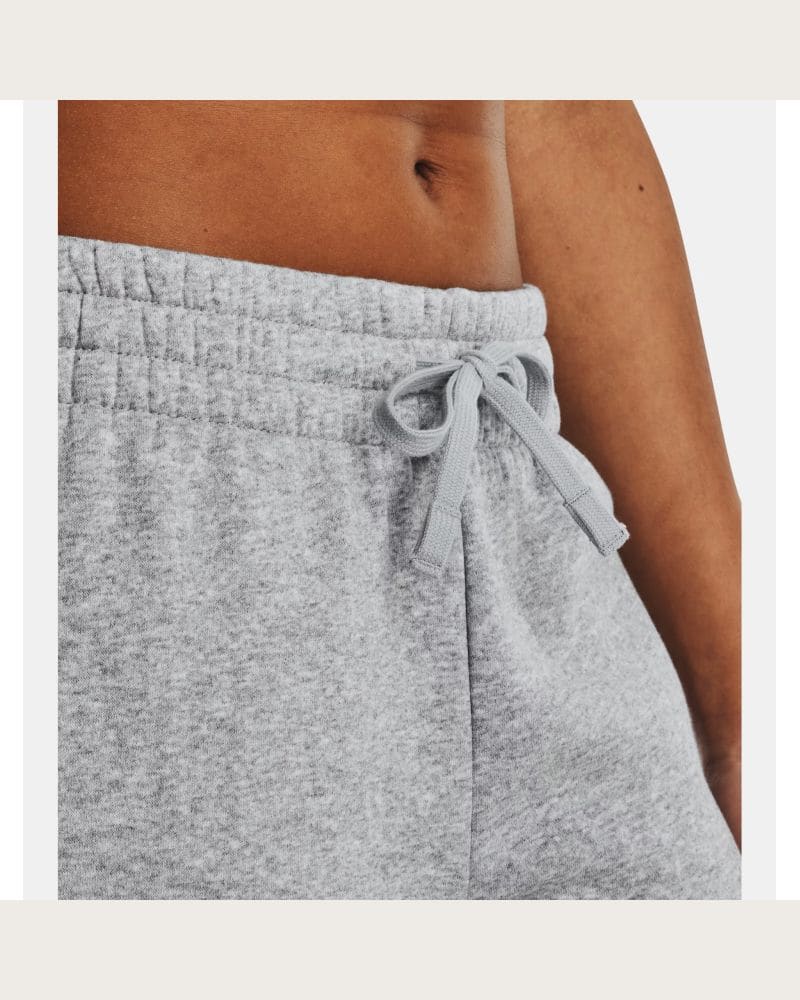 Dámske zateplené tepláky UNDER ARMOUR UA Rival Fleece Jogger-GRY – fotka 5
