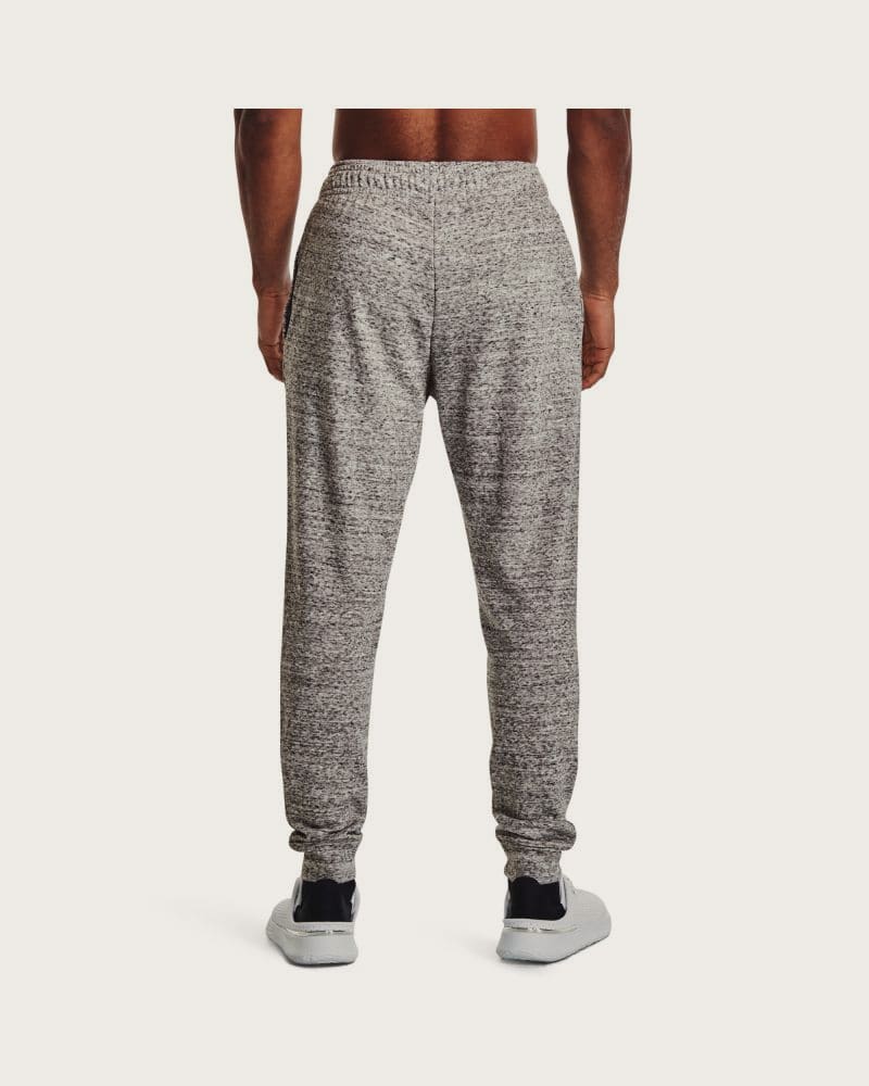 Pánske tepláky UNDER ARMOUR UA Rival Terry Jogger-WHT – fotka 2
