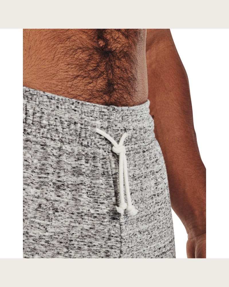 Pánske tepláky UNDER ARMOUR UA Rival Terry Jogger-WHT – fotka 4