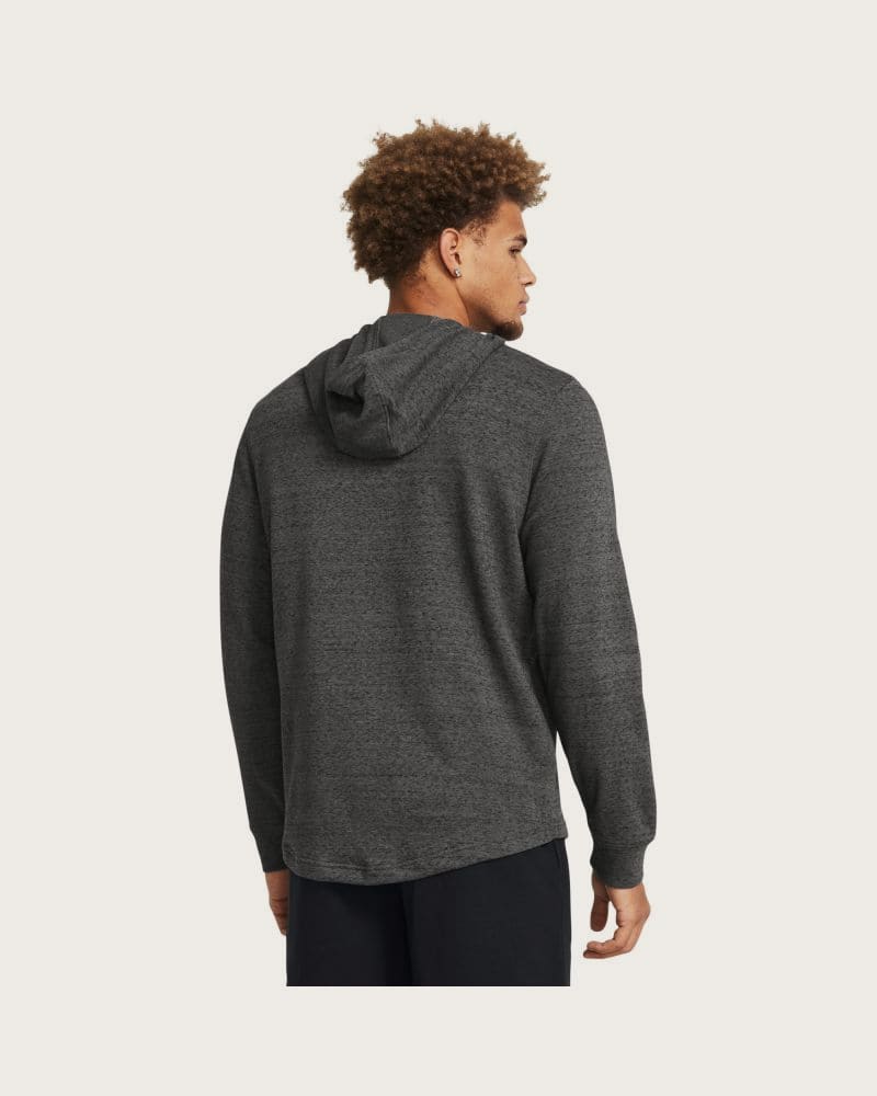 Pánska mikina s kapucňou UNDER ARMOUR UA Rival Terry Graphic Hood-GRY – fotka 2