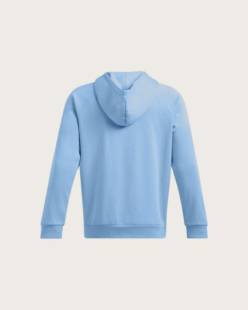 Pánska zateplená mikina so zipsom UNDER ARMOUR UA Rival Fleece FZ Hoodie-BLU – fotka 5