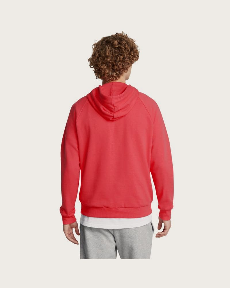 Pánska zateplená mikina s kapucňou UNDER ARMOUR UA Rival Fleece Logo HD-RED I – fotka 2