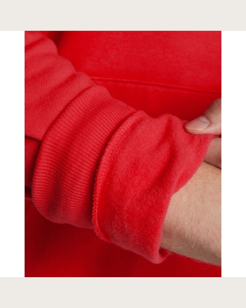 Pánska zateplená mikina s kapucňou UNDER ARMOUR UA Rival Fleece Logo HD-RED I – fotka 3