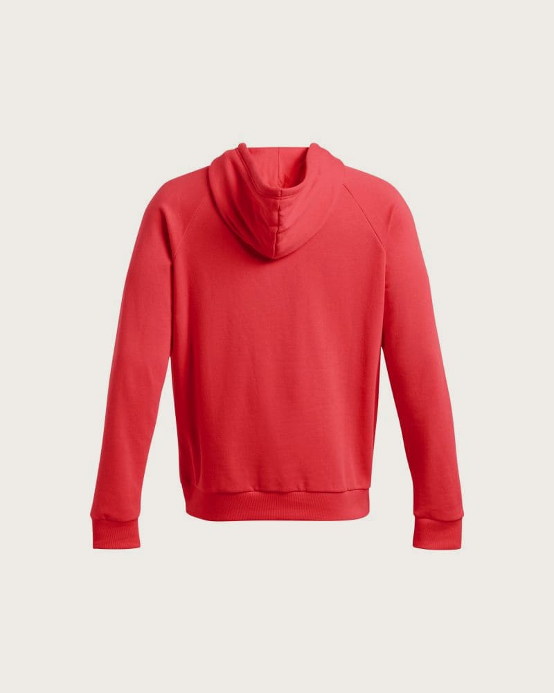 Pánska zateplená mikina s kapucňou UNDER ARMOUR UA Rival Fleece Logo HD-RED I – fotka 5