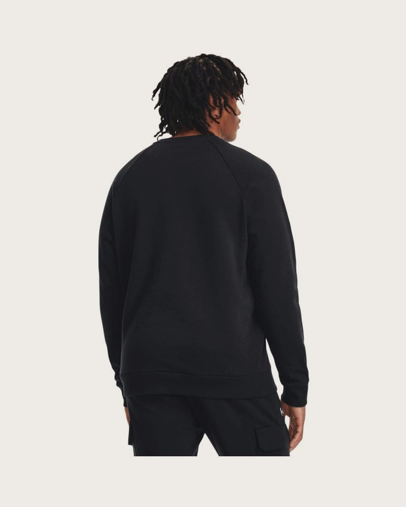 Pánska zateplená mikina UNDER ARMOUR UA Rival Fleece Crew-BLK I – fotka 8