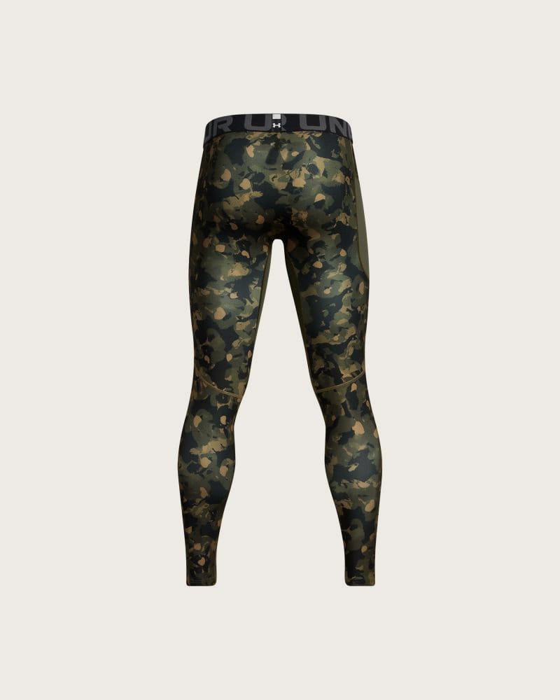 Pánske kompresné legíny UNDER ARMOUR UA HG Armour Prtd Lgs-GRN – fotka 6