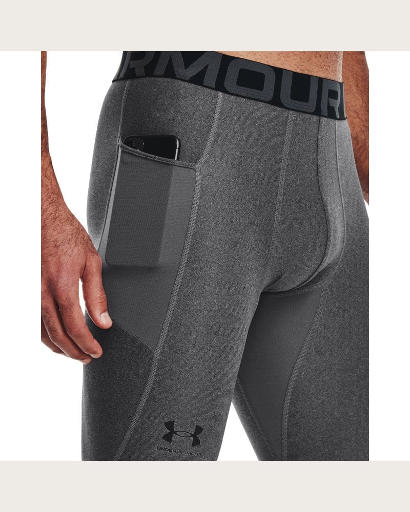 Pánske kompresné legíny UNDER ARMOUR UA HG Armour Leggings-GRY – fotka 5