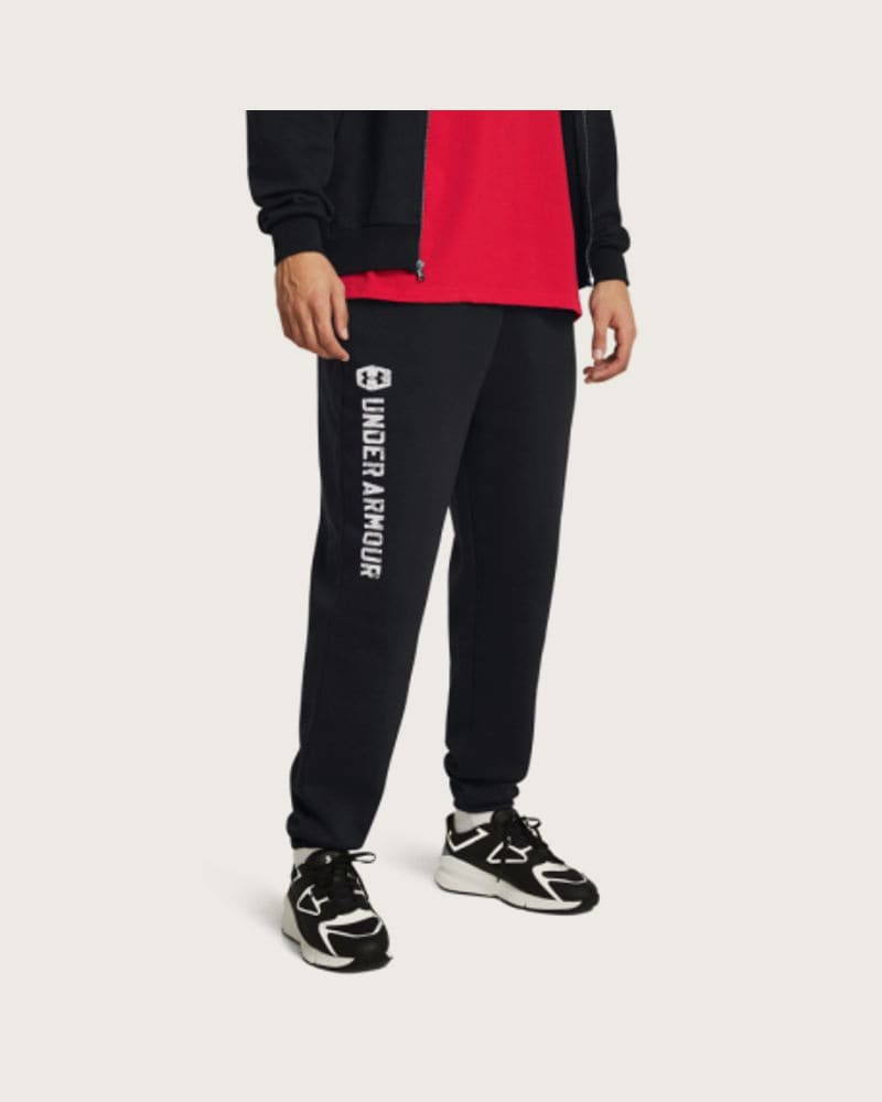 Pánske zateplené tepláky UNDER ARMOUR UA Icon Flc 24 7 Jgr-BLK