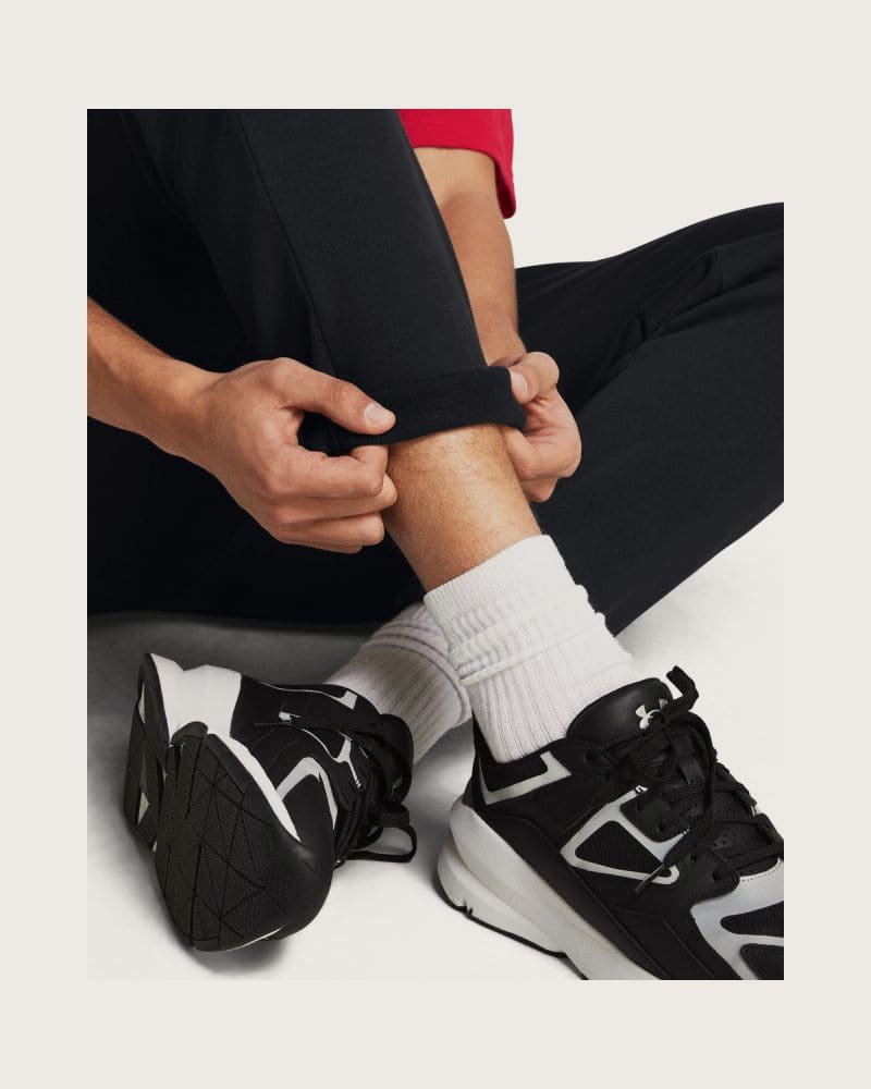 Pánske zateplené tepláky UNDER ARMOUR UA Icon Flc 24 7 Jgr-BLK – fotka 5