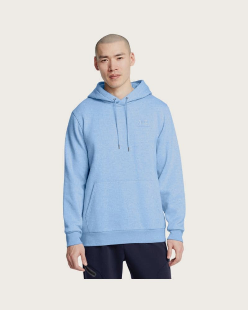 Pánska zateplená mikina s kapucňou UNDER ARMOUR UA Essential Fleece Hoodie-BLU I