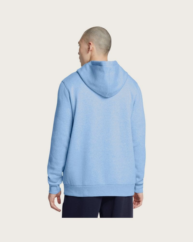 Pánska zateplená mikina s kapucňou UNDER ARMOUR UA Essential Fleece Hoodie-BLU I – fotka 2