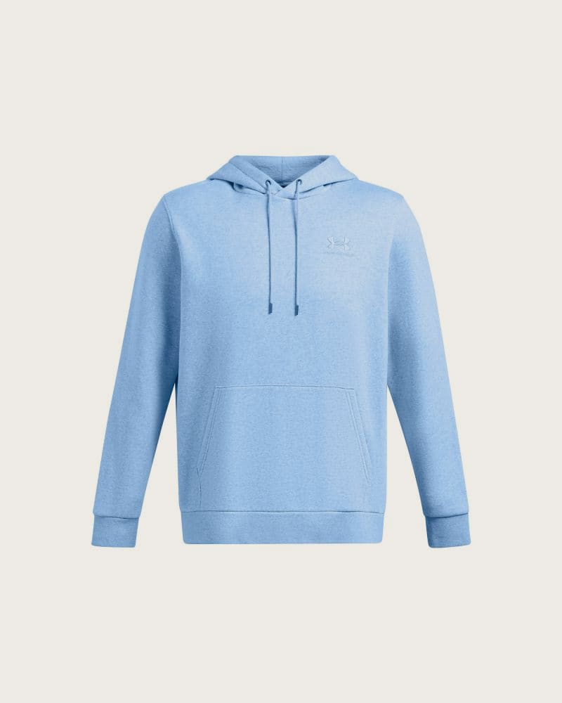 Pánska zateplená mikina s kapucňou UNDER ARMOUR UA Essential Fleece Hoodie-BLU I – fotka 4
