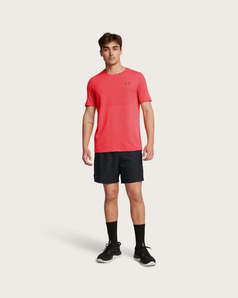 Pánske tréningové kraťasy UNDER ARMOUR UA Vanish Woven 6in Prnt Sts-BLK – fotka 4
