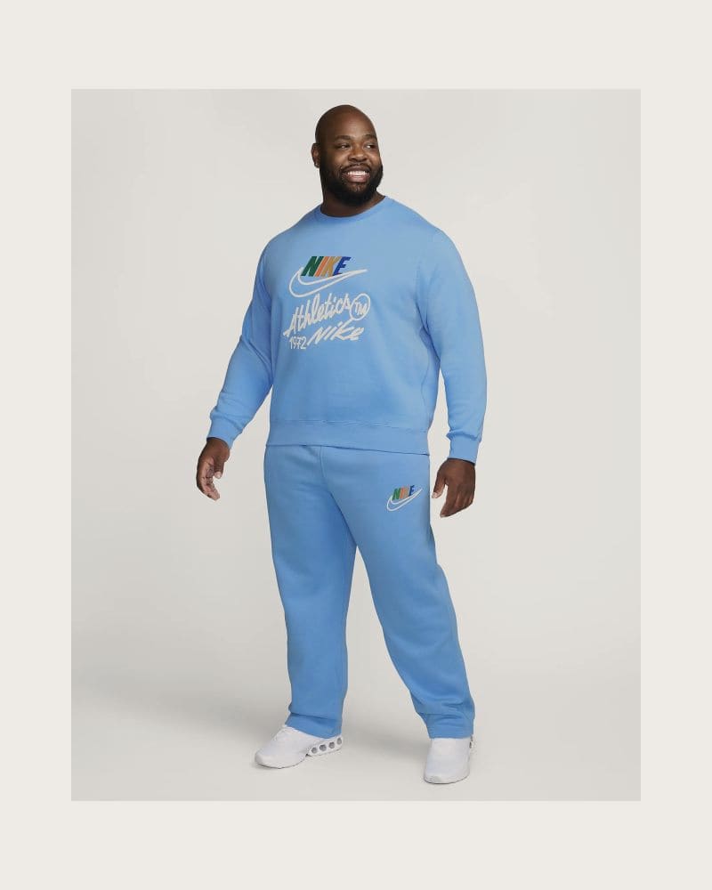 Pánske tepláky NIKE M NK CLUB BB OH PNT FTURA BLCK-412 UNIVERSITY BLUE – fotka 8