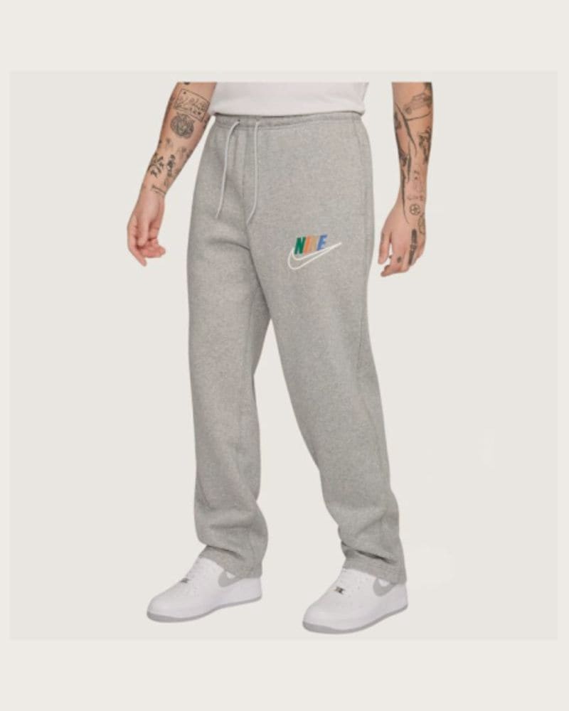 Pánske tepláky NIKE M NK CLUB BB OH PNT FTURA BLCK-063 DK GREY HEATHER SMOKE GRY
