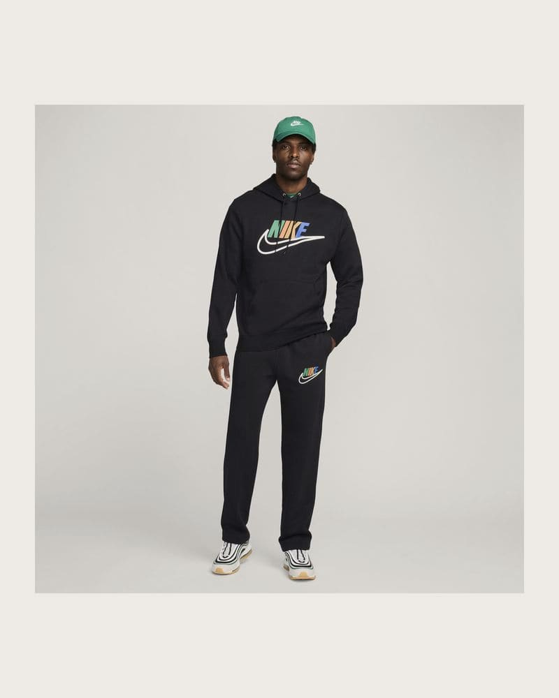 Pánske tepláky NIKE M NK CLUB BB OH PNT FTURA BLCK-010 BLACK – fotka 3