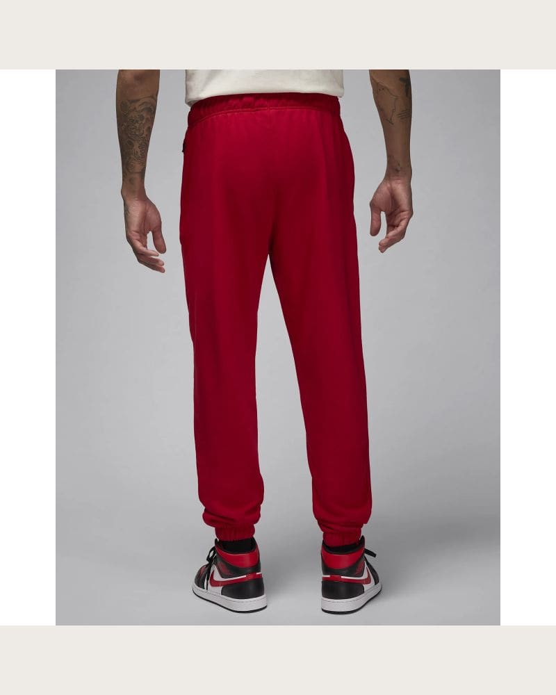 Pánske zateplené tepláky NIKE JORDAN DF SPRT CSVR FLC PANT-687 GYM RED BLACK – fotka 2