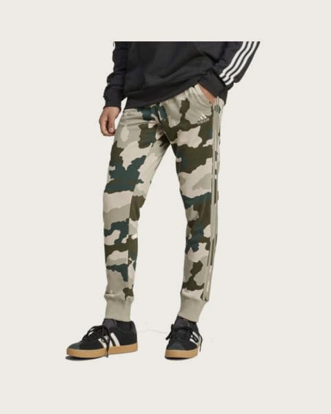 Pánske zateplené tepláky ADIDAS M CAMO PT-IV7384-Green